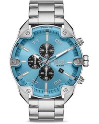 DIESEL - Spiked 49mm 腕時計 - Lyst