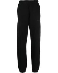 The Attico - Pantalon de jogging en coton à logo embossé - Lyst