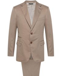 Brioni - Single-breasted Twill Suit - Lyst