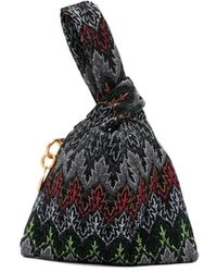 Missoni - Raschel Pinetto Lurex Tote Bag - Lyst
