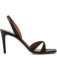 Paris Texas - 85Mm Square-Toe Heeled Sandals - Lyst