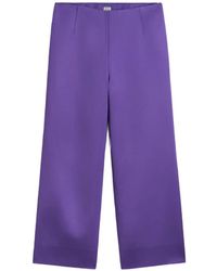 TOTEME - Fluid Satin Trousers - Lyst