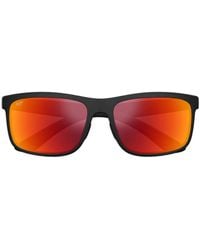 Maui Jim - Huero Square-Frame Sunglasses - Lyst