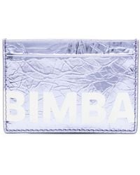 Bimba Y Lola - Portacarte in pelle con stampa - Lyst