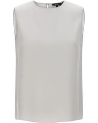 Theory - Silk Top - Lyst