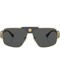 Versace - Eckige Special Project Sonnenbrille - Lyst