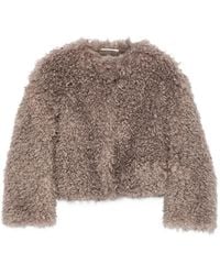 Tagliatore - Teddy-Textured Jacket - Lyst