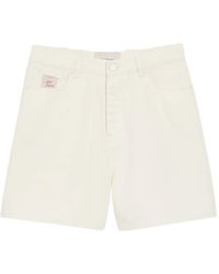 Ami Paris - Bermudas Con Parche Del Logo - Lyst