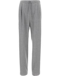 Max Mara - Broek Met Trekkoord En Geplooide Voorkant - Lyst