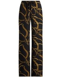 Ralph Lauren - Pantalon Ample À Taille Ceinturée - Lyst