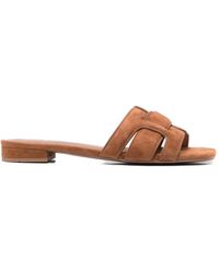Bibi Lou - Cut-Out Suede Sandals - Lyst