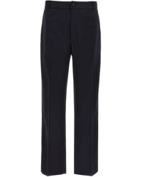Moncler - Tailored Wide-Leg Trousers - Lyst