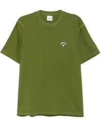 Arte' - Logo-Embroidered T-Shirt - Lyst