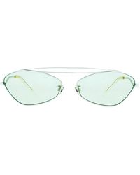 MYT - Geometric-Frame Double-Bridge Sunglasses - Lyst