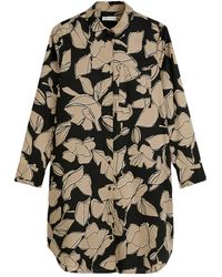 Marc O' Polo - Floral-Print Mini Dress - Lyst