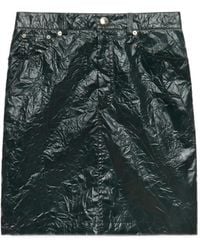 Marni - Crinkled-Texture Five-Pocket Skirt - Lyst