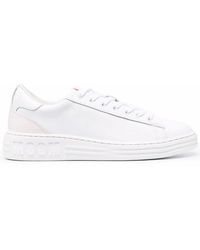 MSGM - Baskets À Logo Embossé - Lyst