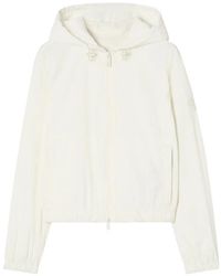 Burberry - Chaqueta Con Capucha Y Sello Knight - Lyst
