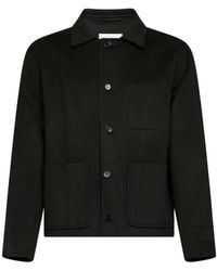 NN07 - Button-Up Patch-Pocket Overshirt - Lyst