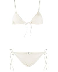 Lido - Self-Tie Mid-Rise Bikini - Lyst