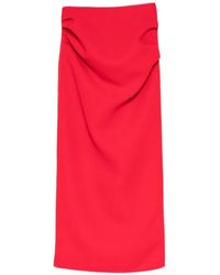 Maticevski - Jupe Crayon À Design Drapé - Lyst