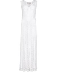 D.exterior - Knitted Sleeveless Maxi Dress - Lyst