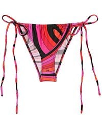 PUCCI - Iride-Print Bikini Bottom - Lyst