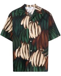 MSGM - Camicia con stampa banana - Lyst