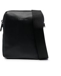 Calvin Klein - Logo-stamp Messenger Bag - Lyst