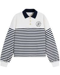 Tommy Hilfiger - Striped Long-Sleeve Polo Shirt - Lyst