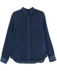 120% Lino - Chest-Pocket Long-Sleeve Shirt - Lyst