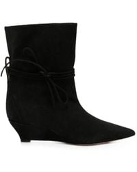 Odissi - Pointed-Toe Wedge Boots - Lyst