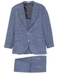 Brunello Cucinelli - Flap-Pocket Single-Breasted Suit - Lyst
