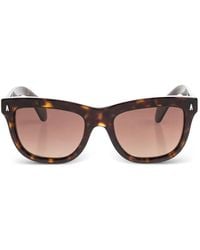 Moncler - Tortoiseshell-Effect Square-Frame Sunglasses - Lyst