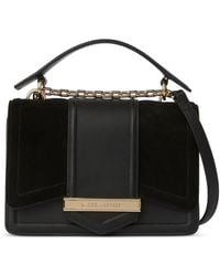 Karl Lagerfeld - K/Nova Schultertasche Aus Wildleder - Lyst