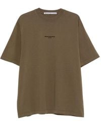 Alexander Wang - Logo-Print Oversized T-Shirt - Lyst