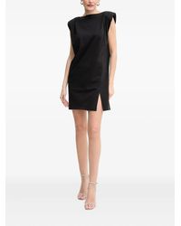 Pinko - Padded-Shoulder T-Shirt Dress - Lyst