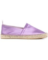 SCAROSSO - Lola Silk Espadrilles - Lyst