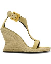 Balmain - Anthem Wedge Espadrilles - Lyst