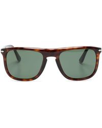 Persol - Tortoiseshell Pilot-frame Sunglasses - Lyst