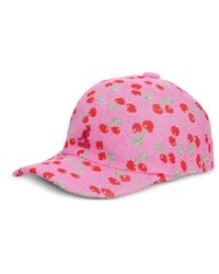 Kangol - Cherry Cherry-Print Logo-Embroidered Cap - Lyst