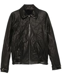 Ma+ - Leren Jack Met Gespen - Lyst