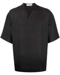 Costumein - V-neck Linen Shirt - Lyst
