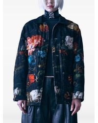 R13 - Floral Butterfly-Print Jacket - Lyst