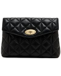 Mulberry - Darley Quilted Turnlock Clutch Bag - Lyst