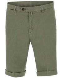 Briglia 1949 - Honeycomb-Texture Turn-Up Shorts - Lyst