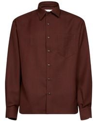 Costumein - Chest-Pocket Virgin-Wool Shirt - Lyst