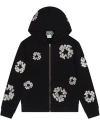 DENIM TEARS - Swarovski Wreath Zip Hoodie - Lyst