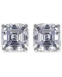 Fantasia by Deserio - Cubic Zirconia Clip-On Earrings - Lyst