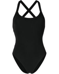 The Upside - Pamela Crossover-strap Swimsuit - Lyst